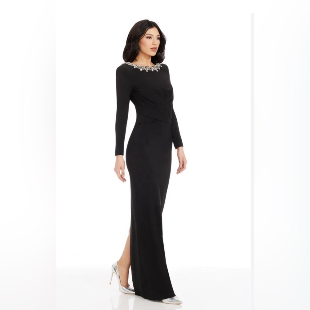 Dress The Population Small Maxi Dress “Anne” $398 Msrp - Picture 4 of 5